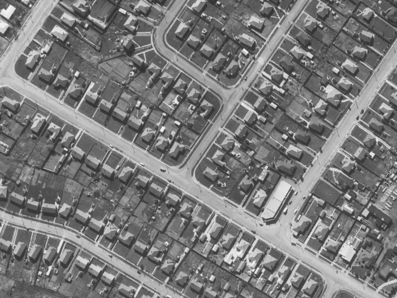 178 Langdons Road from the air, 1960-1964