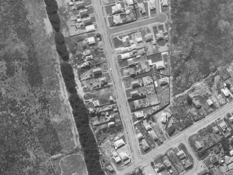62 Britannia Street from the air, 1960-1964