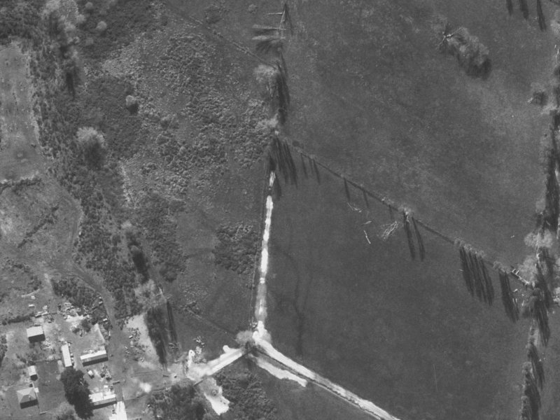 4 Tintagel Lane from the air, 1960-1964