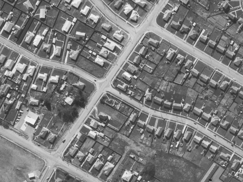 426 Greers Road from the air, 1960-1964