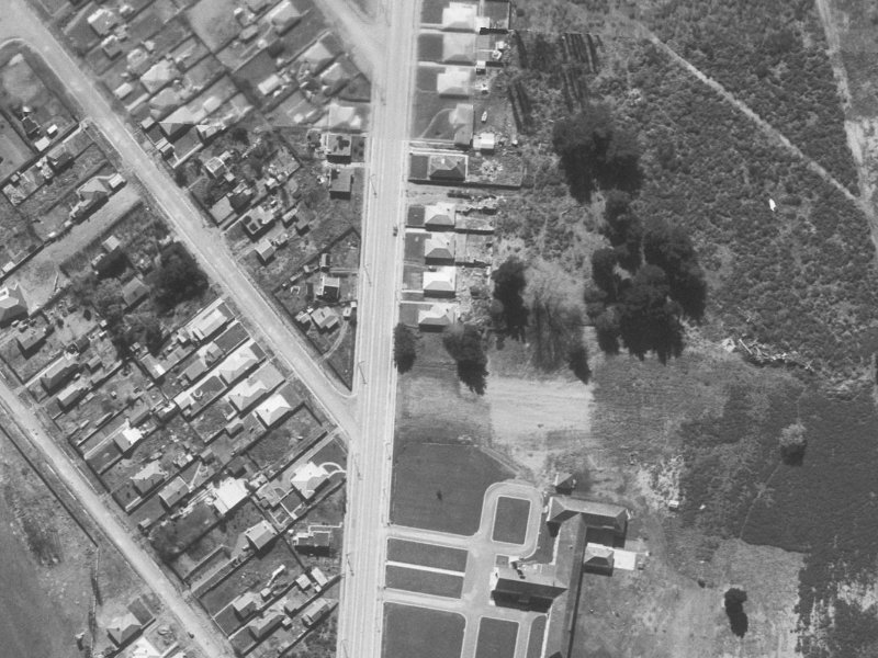 302 Bower Avenue from the air, 1960-1964