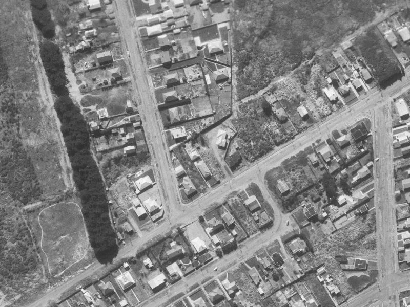 54 Pacific Road from the air, 1960-1964