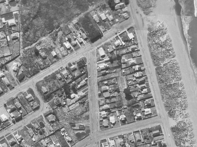 11a Jutland Street from the air, 1960-1964