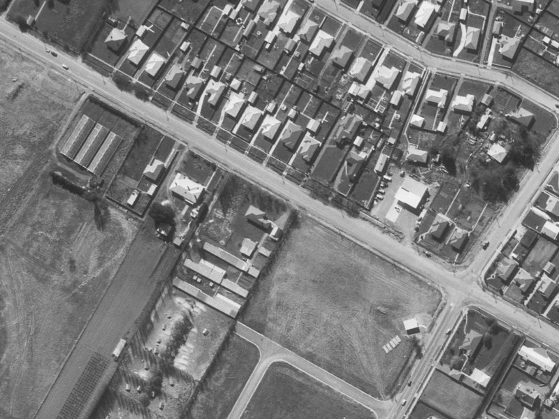 221 Harewood Road from the air, 1960-1964