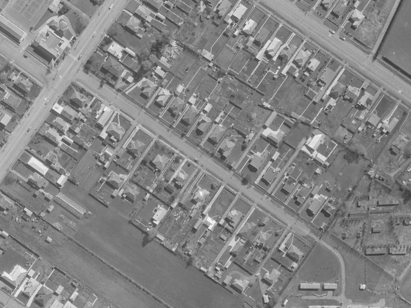 Meadow Street from the air, 1960-1964