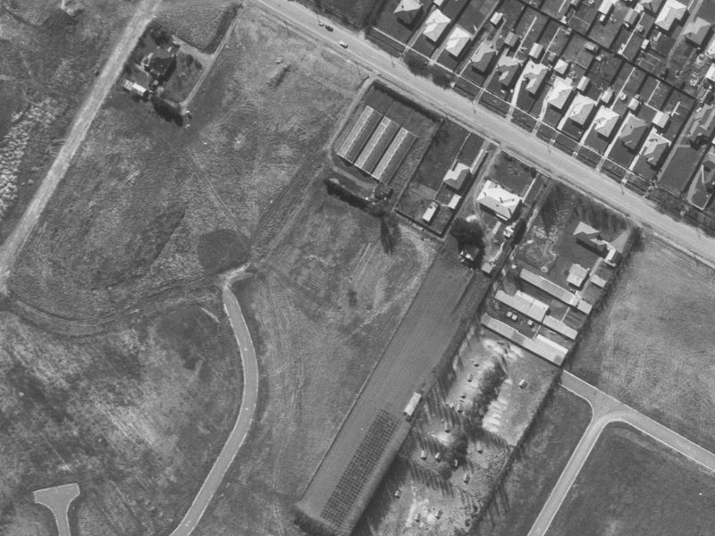 13-37 Eastling Street from the air, 1960-1964
