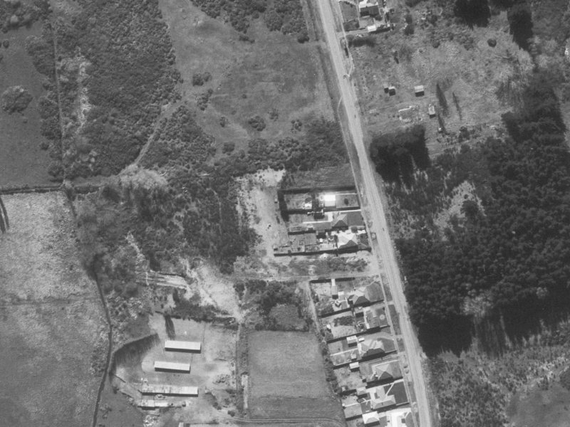 163A Burwood Road from the air, 1960-1964