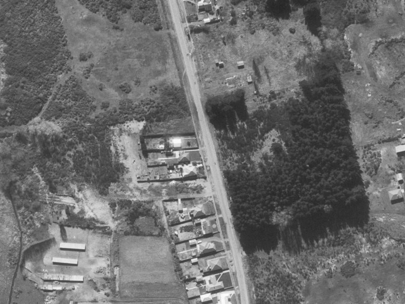 163 Burwood Road from the air, 1960-1964