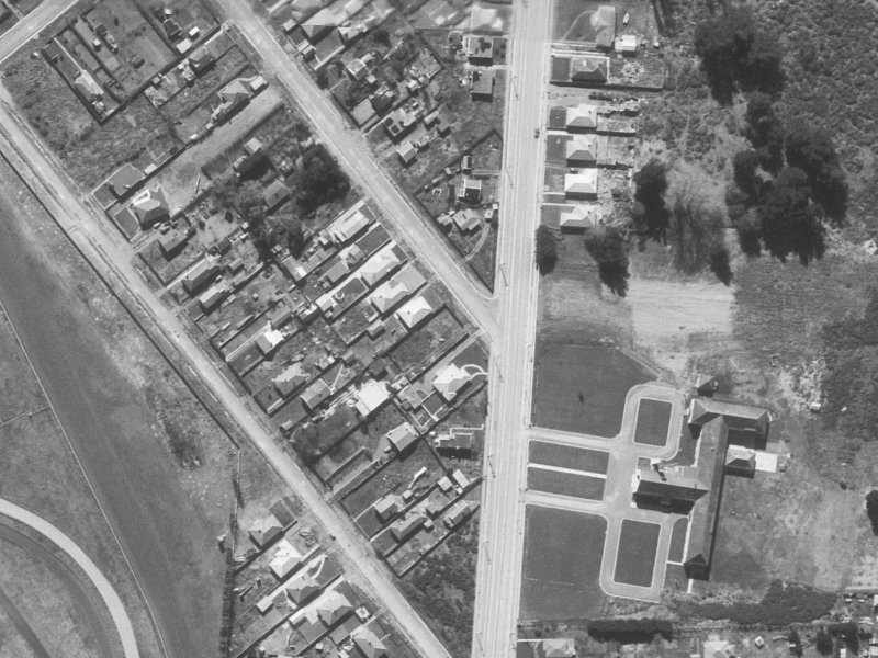 64 Flemington Avenue from the air, 1960-1964
