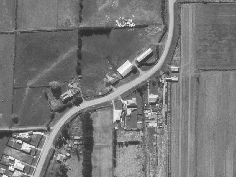 514 Hills Road from the air, 1960-1964