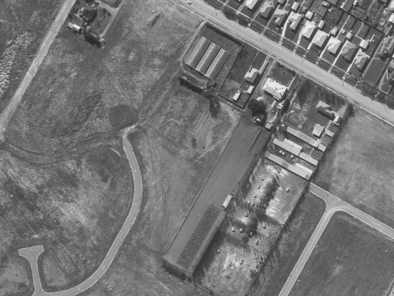 Eastling Street from the air, 1960-1964