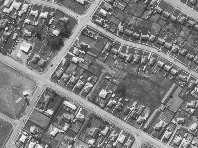 192 Harewood Road from the air, 1960-1964