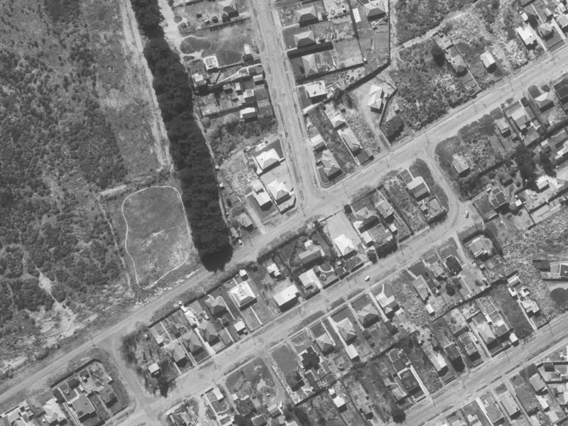 66 Pacific Road from the air, 1960-1964
