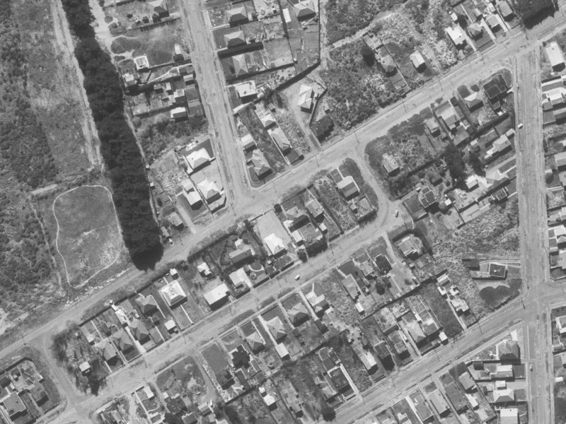 59 Pacific Road from the air, 1960-1964
