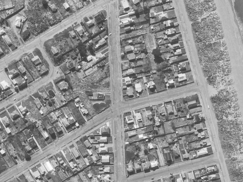 29 Jutland Street from the air, 1960-1964