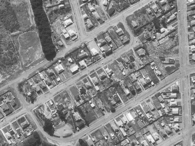 35 Tedder Avenue from the air, 1960-1964