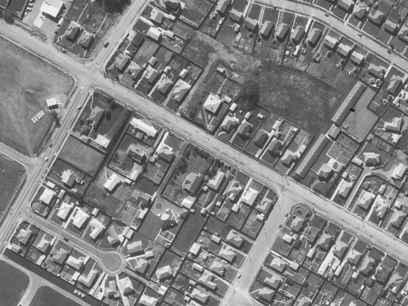 187 Harewood Road from the air, 1960-1964