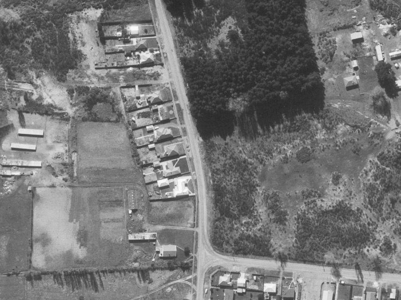 144 Burwood Road from the air, 1960-1964
