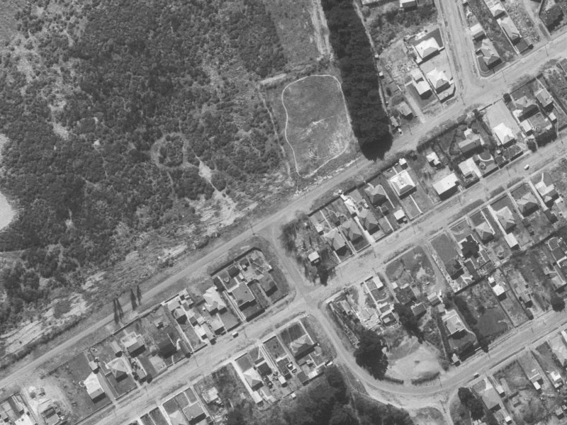 84 Pacific Road from the air, 1960-1964