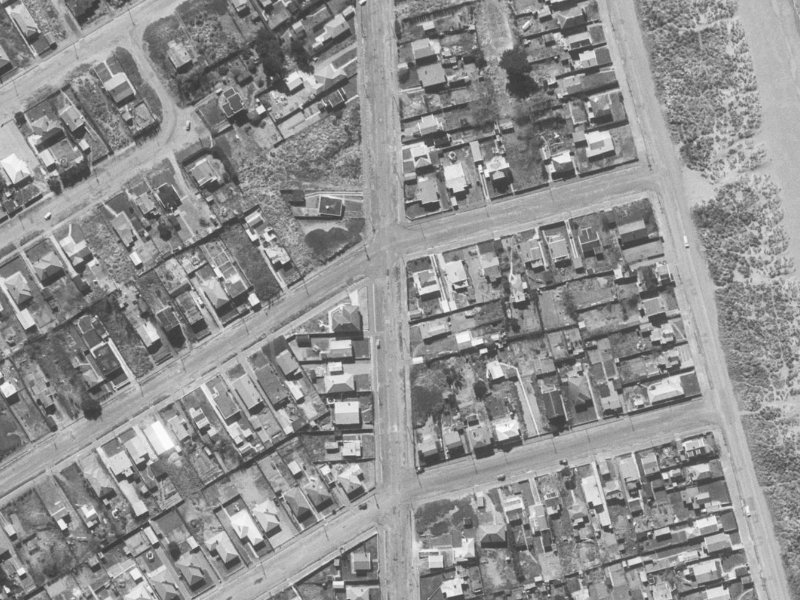 Jutland Street from the air, 1960-1964