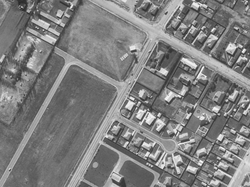 392 Greers Road from the air, 1960-1964