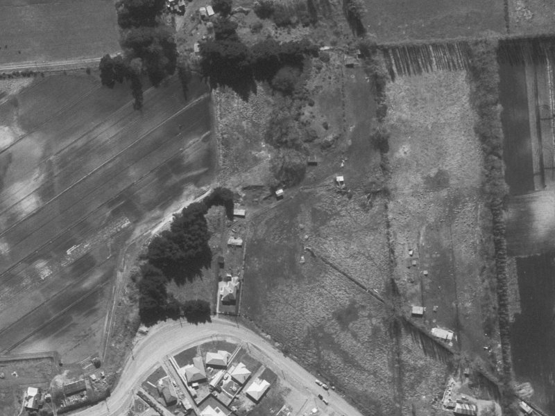 280 Lake Terrace Road from the air, 1960-1964