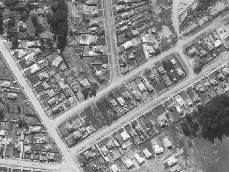 184 Pacific Road from the air, 1960-1964