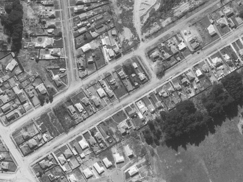 136 Tedder Avenue from the air, 1960-1964