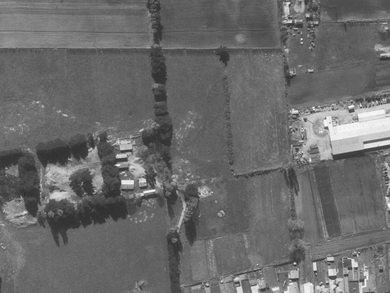 18 Palm Drive from the air, 1960-1964