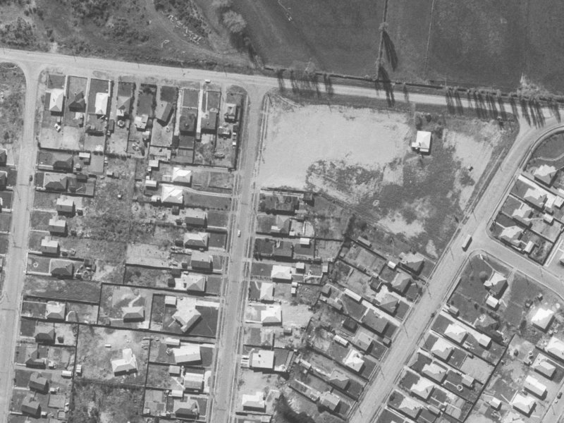 50 Parnwell Street from the air, 1960-1964