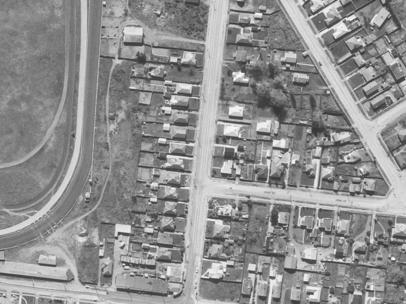 229 Bower Avenue from the air, 1960-1964
