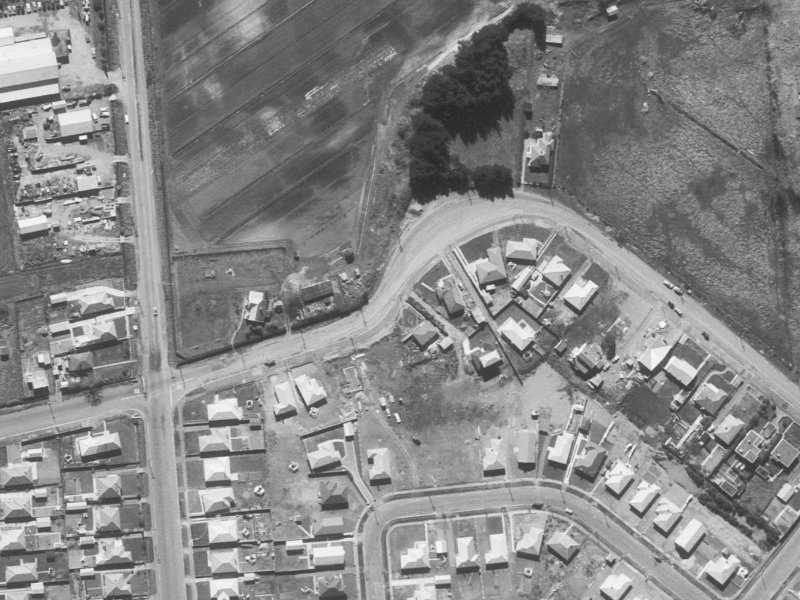 311 Lake Terrace Road from the air, 1960-1964