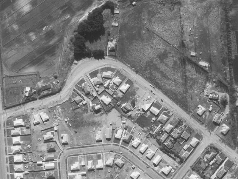 301 Lake Terrace Road from the air, 1960-1964