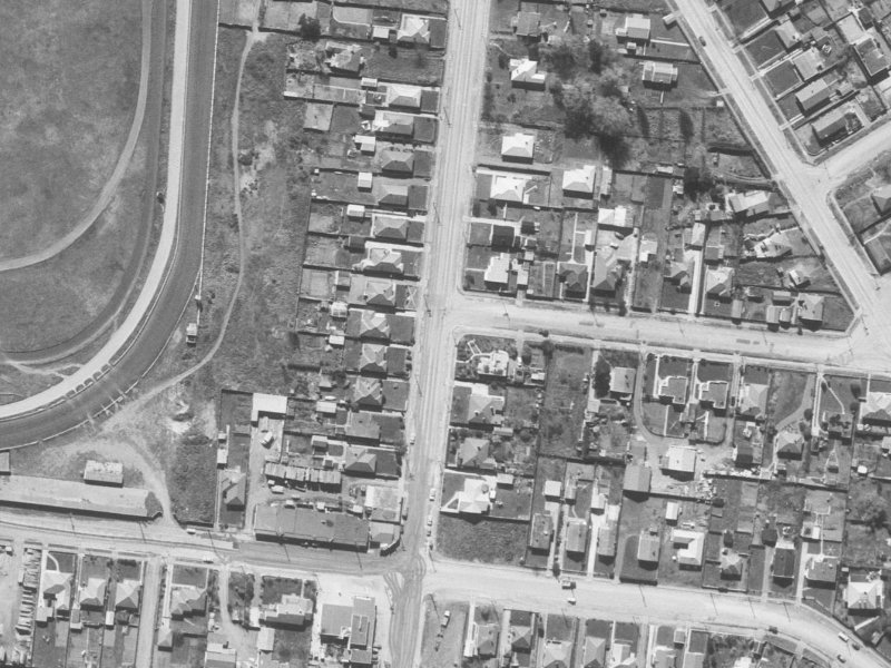 29 Saltaire Street from the air, 1960-1964