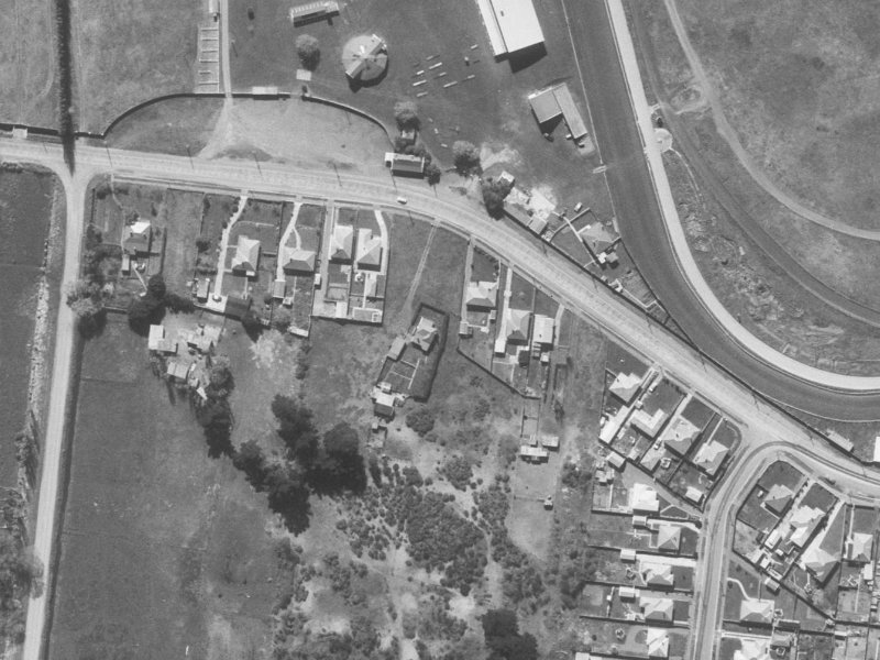 1D Blue Gum Place from the air, 1960-1964