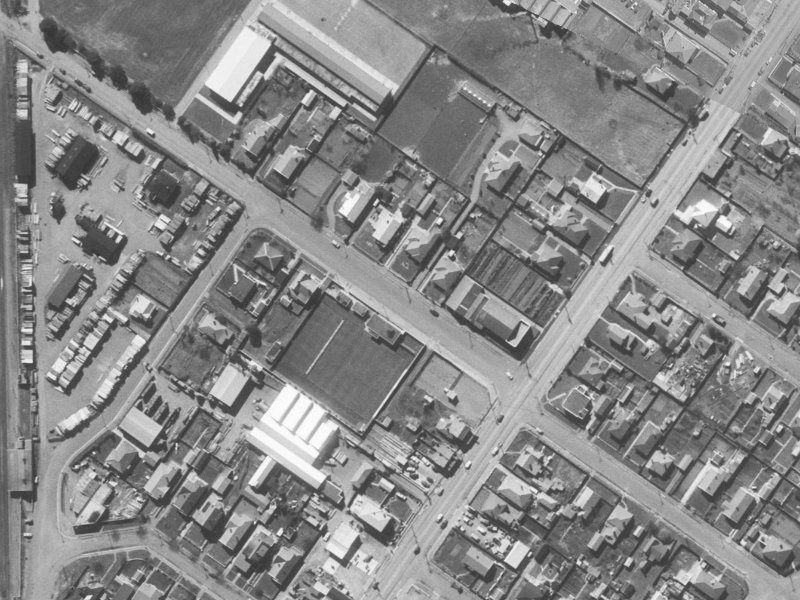 20 Langdons Road from the air, 1960-1964