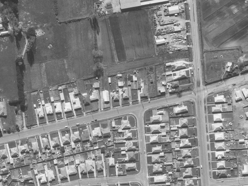 123 Briggs Road from the air, 1960-1964
