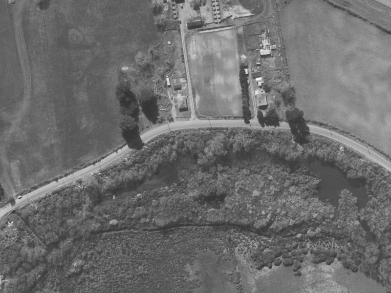 124 Lake Terrace Road from the air, 1960-1964