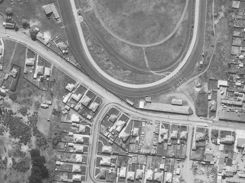 Travis Road from the air, 1960-1964