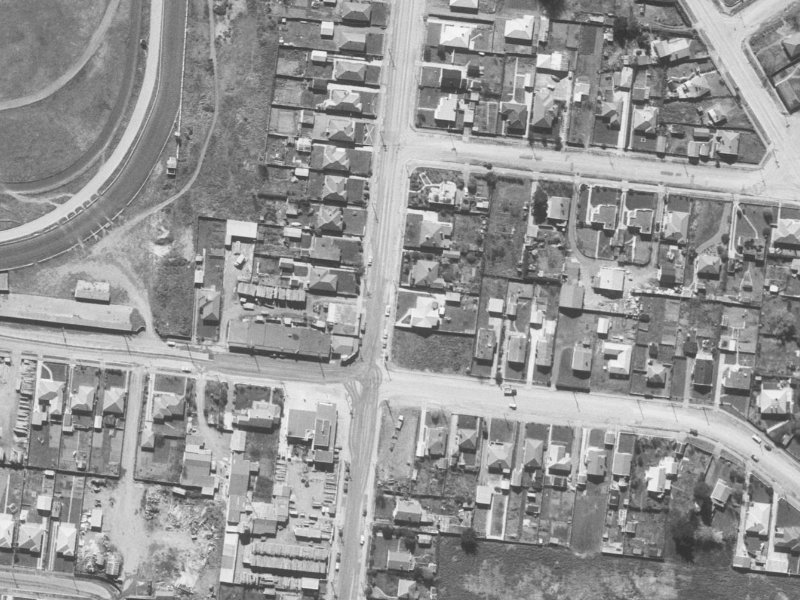 206 Bower Avenue from the air, 1960-1964