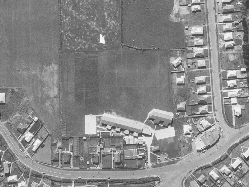 Birchgrove Gardens from the air, 1960-1964