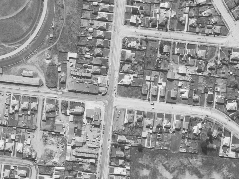 204 Bower Avenue from the air, 1960-1964