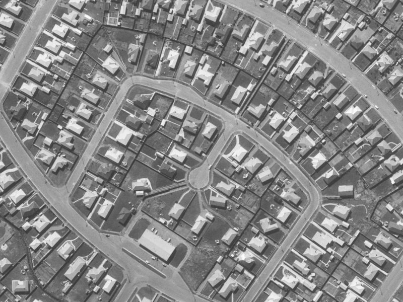 2A Tothill Place from the air, 1960-1964