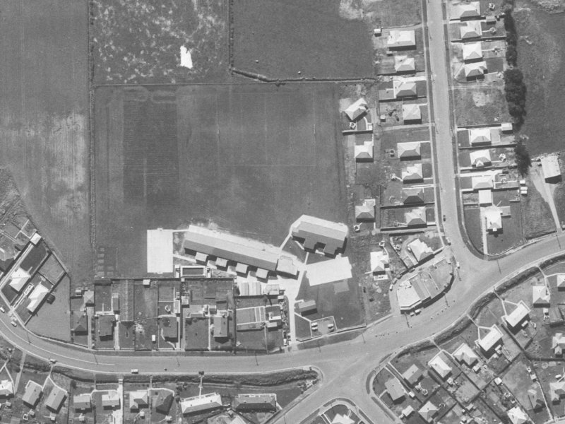 10 Birchgrove Gardens from the air, 1960-1964
