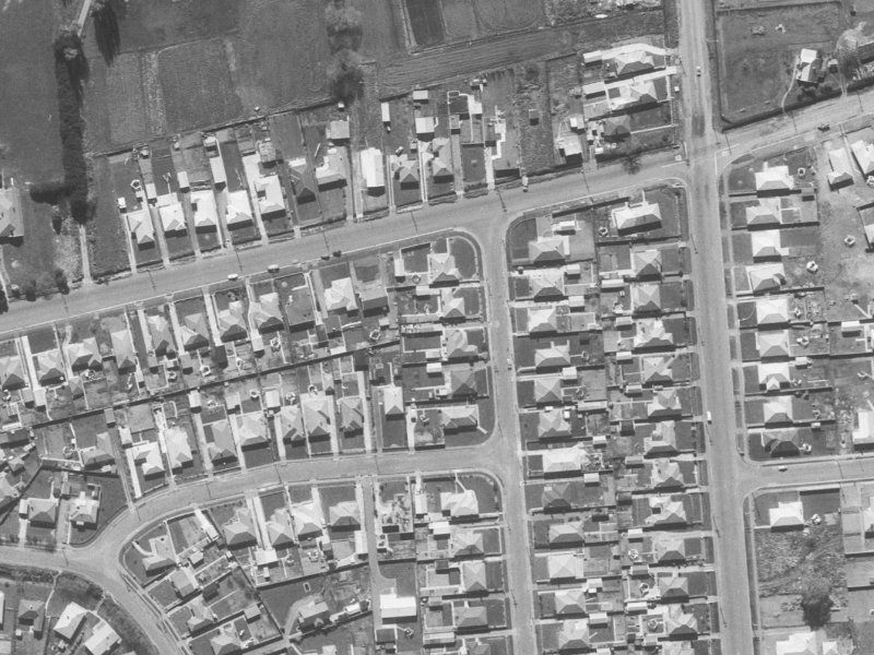 51 Olivine Street from the air, 1960-1964