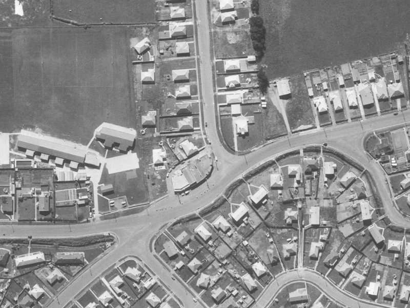 1 Clearbrook Street from the air, 1960-1964