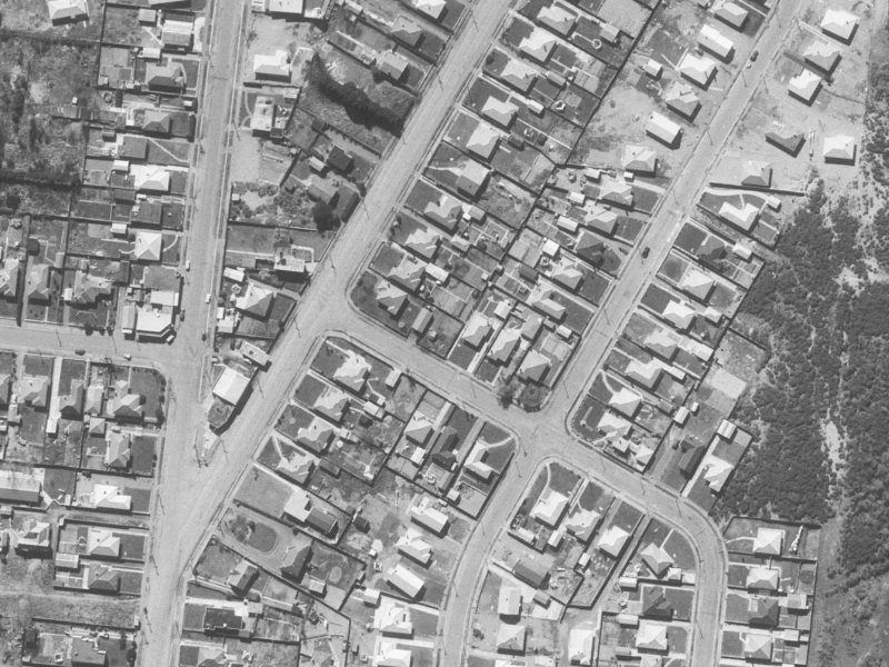 1 Reginald Street from the air, 1960-1964