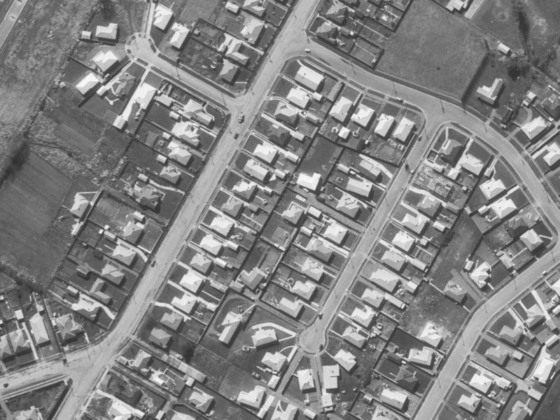 12 Brent Place from the air, 1960-1964