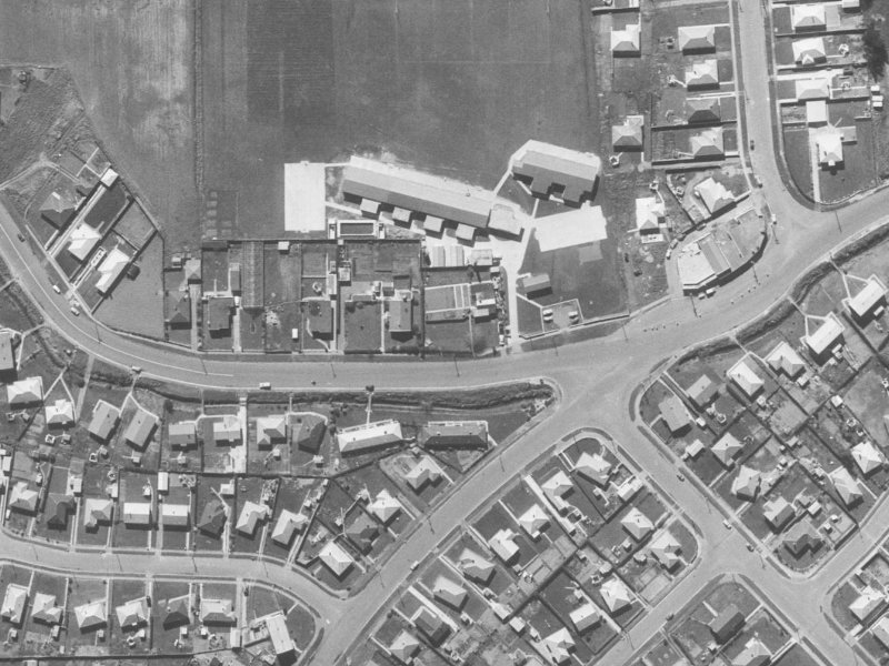 59 Briggs Road from the air, 1960-1964