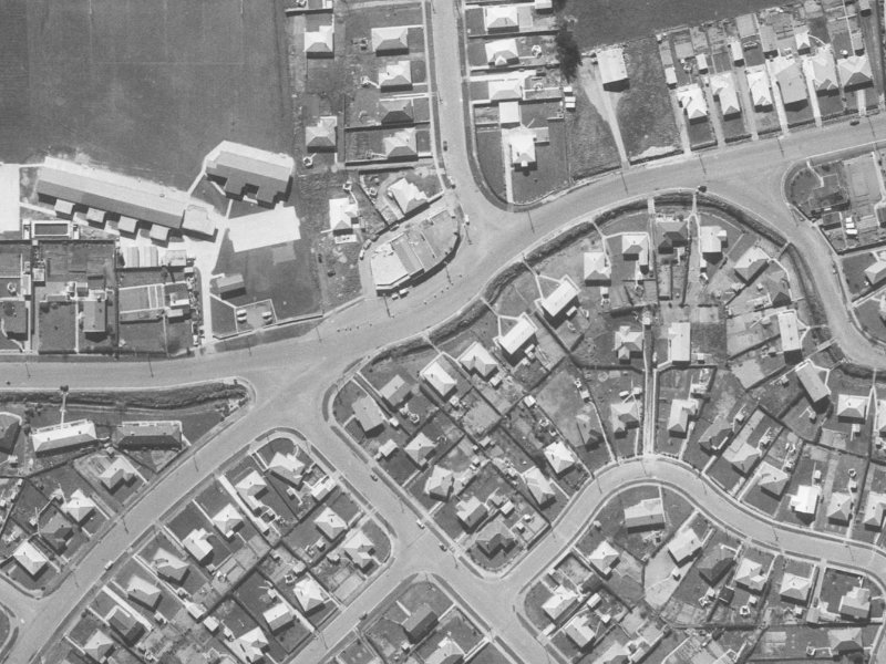 76 Briggs Road from the air, 1960-1964